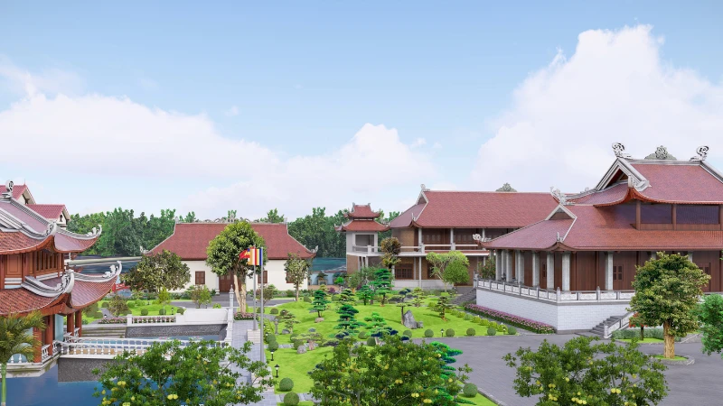 THIẾT KẾ - Chùa Đồng Nam Định